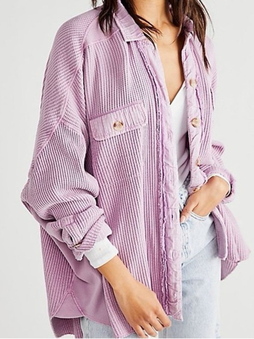 Free People Scout Lavender Jacket